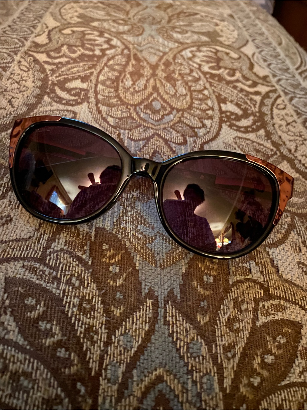 Balmain Women's Sunglasses In Black With Tortoiseshell Accents